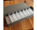 8 Grid Sunglass Glasses Storage Case Eyeglasses Display Glasswear Box Tidy Tool-Grey - Grey
