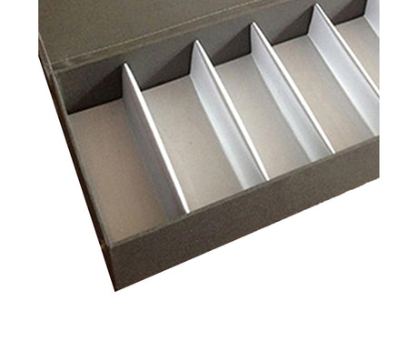 8 Grid Sunglass Glasses Storage Case Eyeglasses Display Glasswear Box Tidy Tool-Grey - Grey