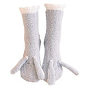 Thick Plush Coral Velvet Fluffy Sleeping Socks for Winter Home Wear - Women