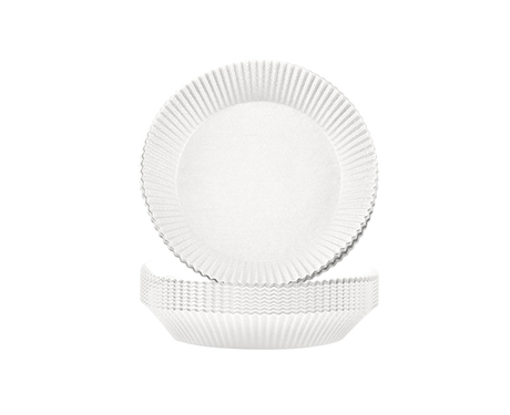 Fryer Liner Oil-proof Baking Pan Liner-White 20cm