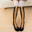 Thermal Knee-High Long Socks Thick Warm Over-the-Calf Winter Socks