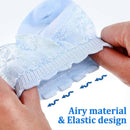 4 Pairs Girls Ruffle Lace Ankle Socks Thin Breathable Boot Dress Socks