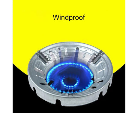 Windproof Energy Saving 8-Hole Gather Fire Ring Gas Stove Cover Cooker Holder