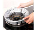 Windproof Energy Saving 8-Hole Gather Fire Ring Gas Stove Cover Cooker Holder