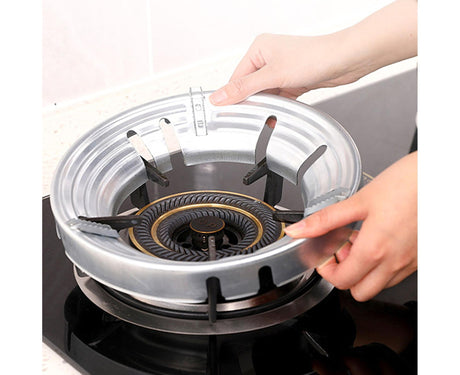 Windproof Energy Saving 8-Hole Gather Fire Ring Gas Stove Cover Cooker Holder