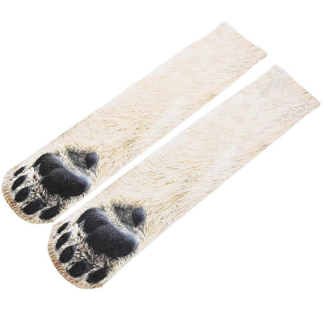 1 Pair Animal Paw Novelty Socks Cute Warm Casual Socks for Men and Women