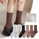 Women's Solid Color Ankle Socks Casual Breathable Summer Short Socks
