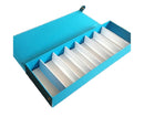 8 Grid Sunglass Glasses Storage Case Eyeglasses Display Glasswear Box Tidy Tool-Blue - Blue