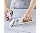 Sharpening Stone Tungsten Steel Scissors Whetstone-White