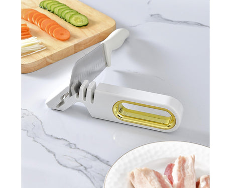 Sharpening Stone Tungsten Steel Scissors Whetstone-White