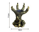 Resin Ornament Glass Ball Base Simulation Dragon Claw Statue-Golden