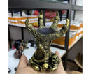Resin Ornament Glass Ball Base Simulation Dragon Claw Statue-Golden