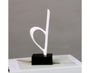 Mini Musical Note Music Present Home Living Room Piano Bedroom Desktop Decor-Silver D