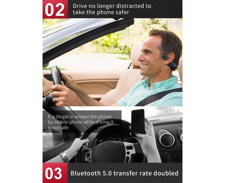 Bone Conduction Headphones,Bluetooth Wireless Headphones