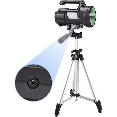 1200LM LED Flashlight Rechargeable Adjustable Torch with 4 Modes Super Bright Handheld Light