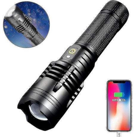 Bright Handheld Flashlight Portable Outdoor Torch High Lumen LED Flashlight