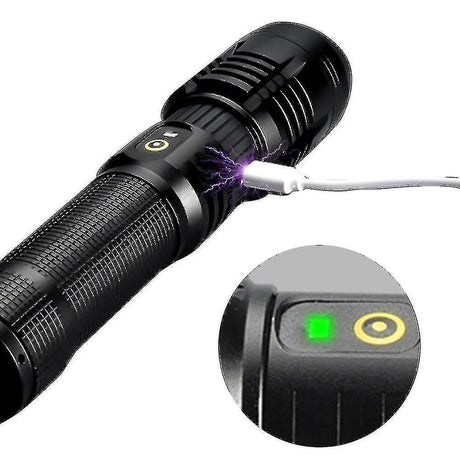 Bright Handheld Flashlight Portable Outdoor Torch High Lumen LED Flashlight
