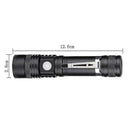 Rechargeable Flashlight Zoomable Torch for Camping and Outdoor Use - Bright LED Flashlight