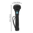 USB Rechargeable Hunting Flashlight High Lumen LED Torch for Outdoor Use