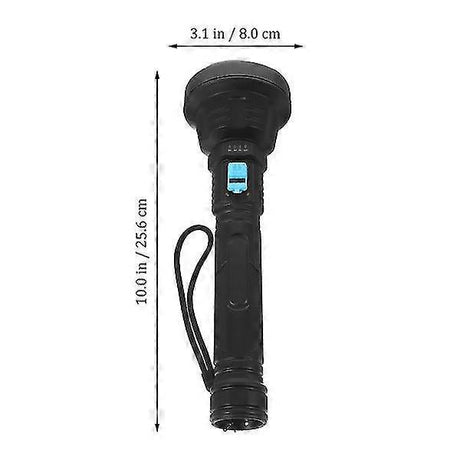 USB Rechargeable Hunting Flashlight High Lumen LED Torch for Outdoor Use