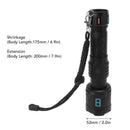 Bright LED Flashlight Emergency Torch for Daily Carry or Outdoor Use