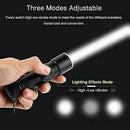Rechargeable Aluminum LED Scuba Flashlight Waterproof Torch for Hiking & Diving