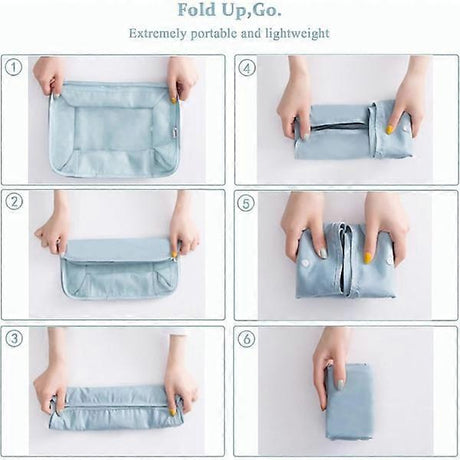 Packing Cubes for Suitcase Waterproof Travel Organizer Bags Set