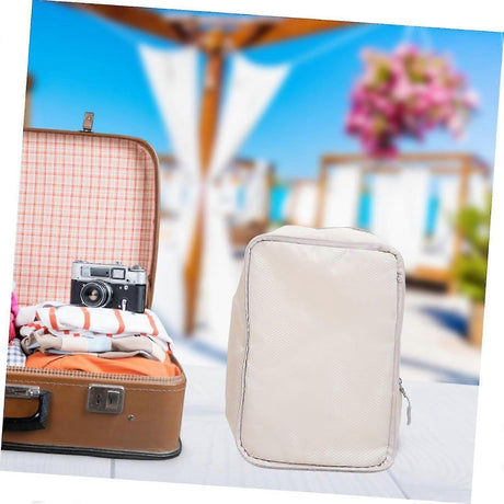 4pcs Extra Large Compression Packing Cubes Hanging Travel Organiser Bags - Polyester
