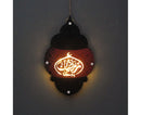 Front Door Sign LED Wooden Pendant Wall Art Decor for Home-K
