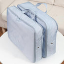 Luggage Compression Packing Cubes with Double Zipper - Size L Storage Bags