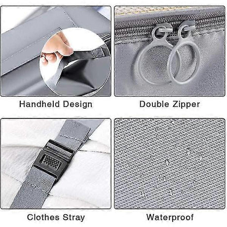 7pcs Travel Packing Cubes for Suitcases Travel Organizer Bag Set