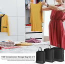 3pcs Compression Packing Cubes Expandable Luggage Organizers for Travel