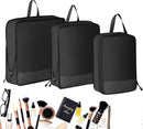 3pcs Compression Packing Cubes Expandable Luggage Organizers for Travel