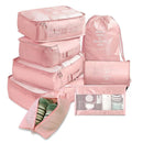 Packing Cubes for Travel Luggage Organization - Multipurpose Set