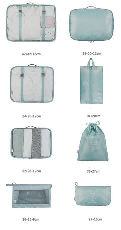 Packing Cubes for Travel Luggage Organization - Multipurpose Set