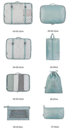 Packing Cubes for Travel Luggage Organization - Multipurpose Set
