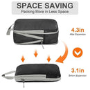 4pcs Ultralight Compression Packing Cubes for Carry-On Suitcase Travel Bags