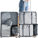 8pcs Packing Cubes for Suitcases Travel Compression Organizer for Clothes, Shoes & More