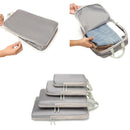 Luggage Cubes Storage Organizer Bags Travel Compression Packing Cubes Set
