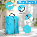 4pcs Compression Packing Cubes with Zipper Travel Luggage Organizer Set