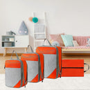 4pcs Extensible Compression Packing Cubes for Suitcases - 50% Offer