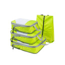 4pcs Extensible Compression Packing Cubes for Suitcases - 50% Offer