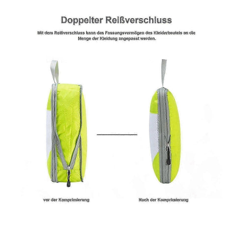4pcs Extensible Compression Packing Cubes for Suitcases - 50% Offer
