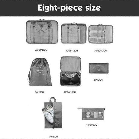 Packing Cubes for Travel, Luggage Organizers and Accessories Set