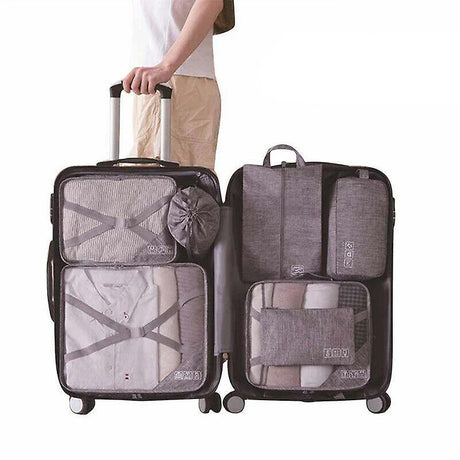Packing Cubes Travel Bag Set for Rolling Luggage Organization