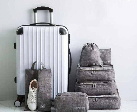 Packing Cubes Travel Bag Set for Rolling Luggage Organization