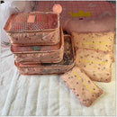 Waterproof Packing Cubes Sorting Organizer Travel Bag Set