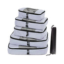 5pcs Travel Packing Cubes Luggage Organizer Set for Suitcases and Bags
