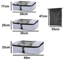 5pcs Travel Packing Cubes Luggage Organizer Set for Suitcases and Bags