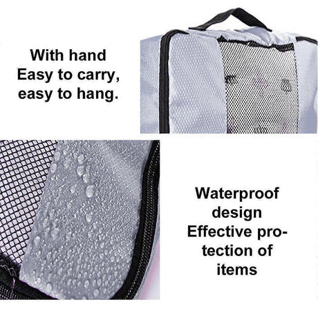 5pcs Travel Packing Cubes Luggage Organizer Set for Suitcases and Bags